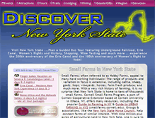 Tablet Screenshot of discovernys.com
